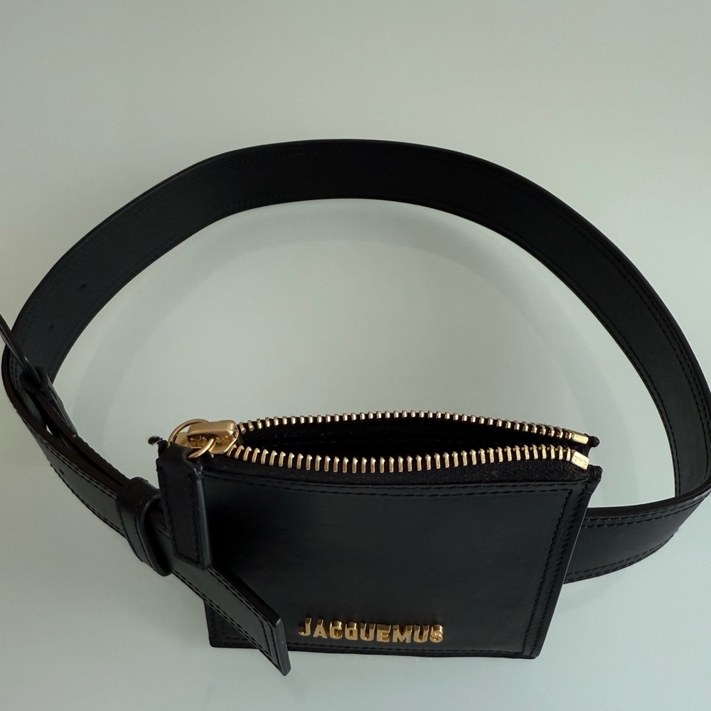 Jasquemus Black Belt With Wallet - Picture 5 of 5